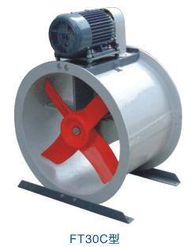 FT30C玻璃钢外接式轴流通风机 九洲普惠风机厂的专业制造与行业应用